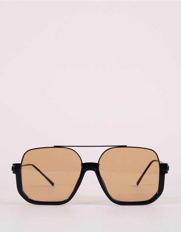 Окуляри oversize квадратні з тонкими дужками | 268457-12-XX - A-SHOP