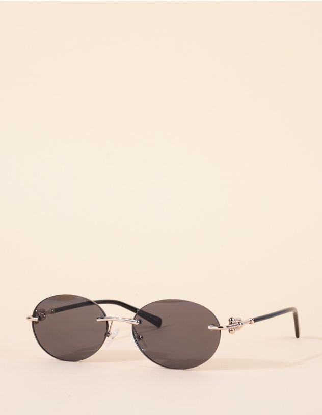 Окуляри сонцезахисні круглі з тонкими дужками | 262679-02-XX - A-SHOP
