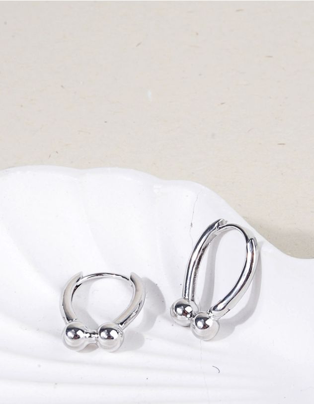 Сережки з кульками | 257028-05-XX - A-SHOP