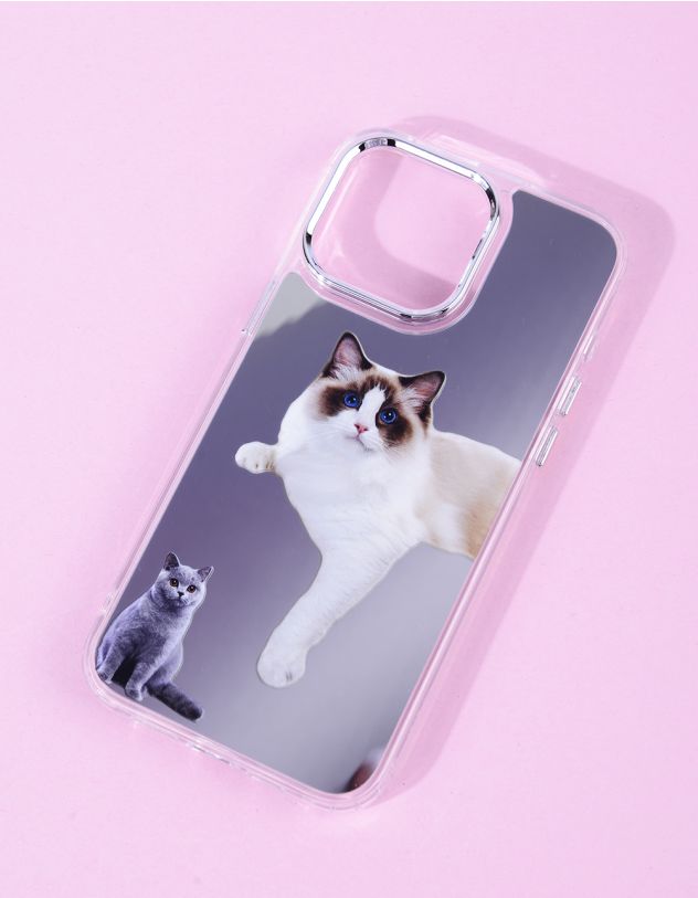 Чохол на телефон  iphone з принтом котика | 266364-40-78 - A-SHOP