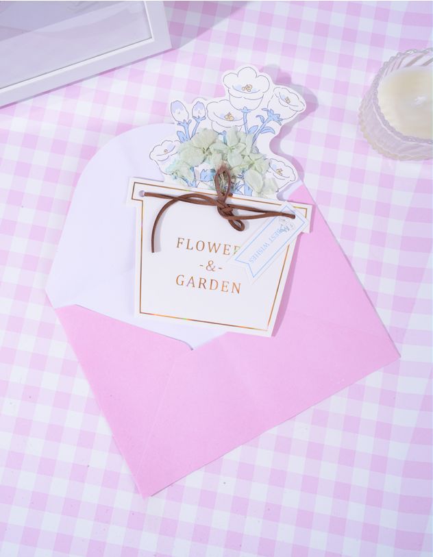 Листівка з квітами | 263166-18-XX - A-SHOP