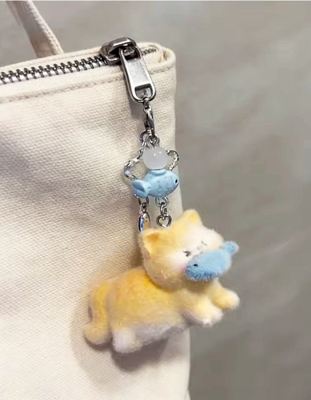 Брелок на сумку у вигляді кота | 268408-19-XX - A-SHOP
