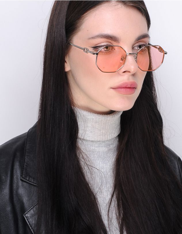 Окуляри сонцезахисні шестикутники | 249092-70-XX - A-SHOP