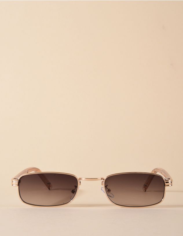 Окуляри сонцезахисні вузькі | 267186-12-XX - A-SHOP