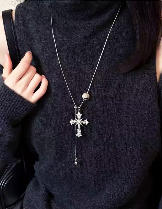 Підвіска на шию з хрестом | 267476-05-XX - A-SHOP