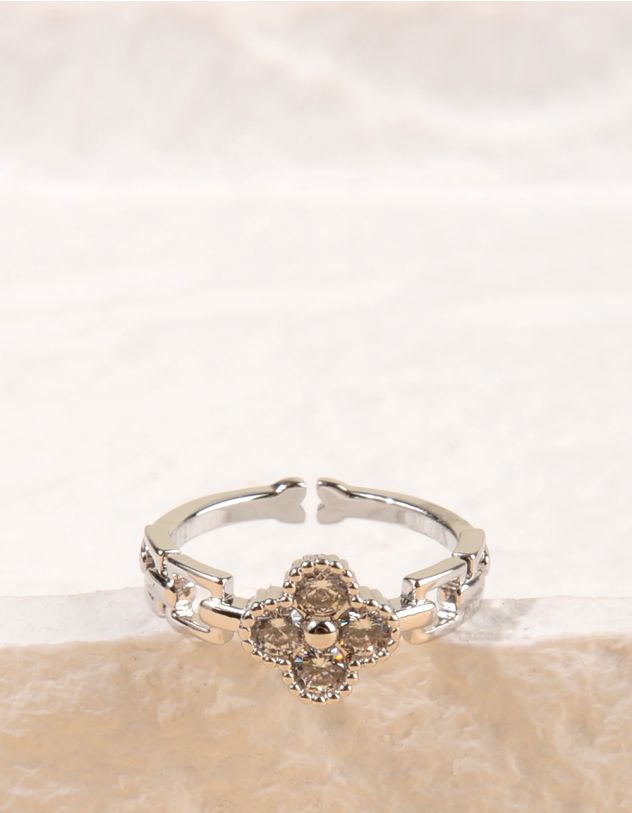 Кільце з конюшиною | 259742-06-37 - A-SHOP