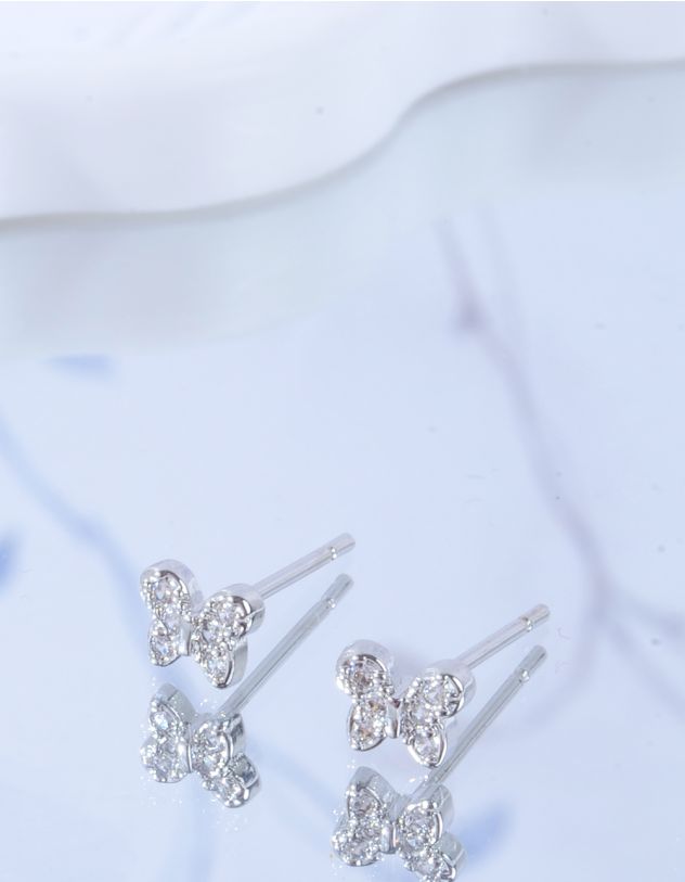 Сережки пусети у вигляді метелика | 263471-05-XX - A-SHOP