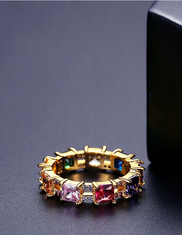 Кільце з кристалом | 267428-04-37 - A-SHOP