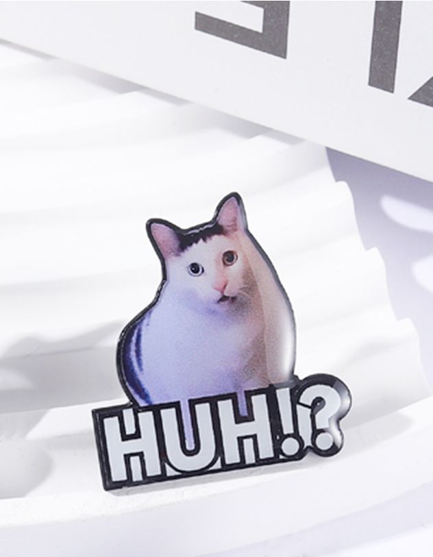 Брошка у вигляді котика | 266166-01-XX - A-SHOP