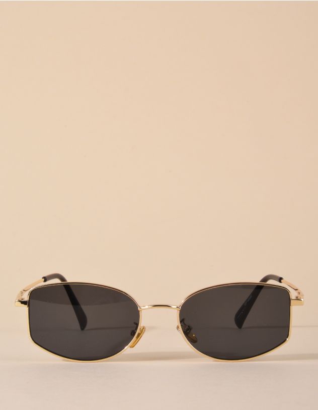 Окуляри сонцезахисні з тонкими дужками | 266187-09-XX - A-SHOP