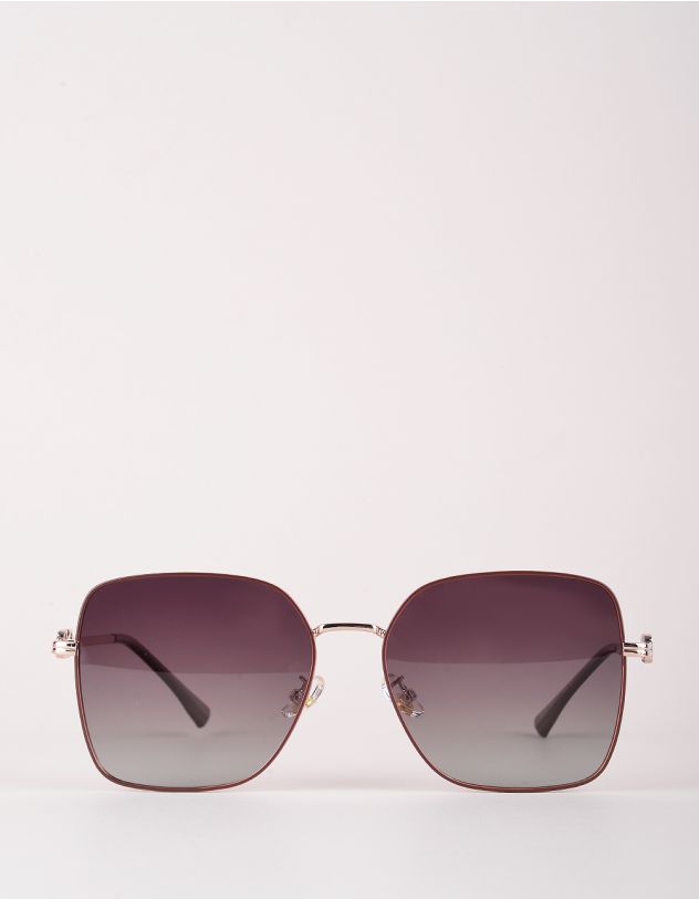 Окуляри сонцезахисні квадратні | 265844-12-XX - A-SHOP