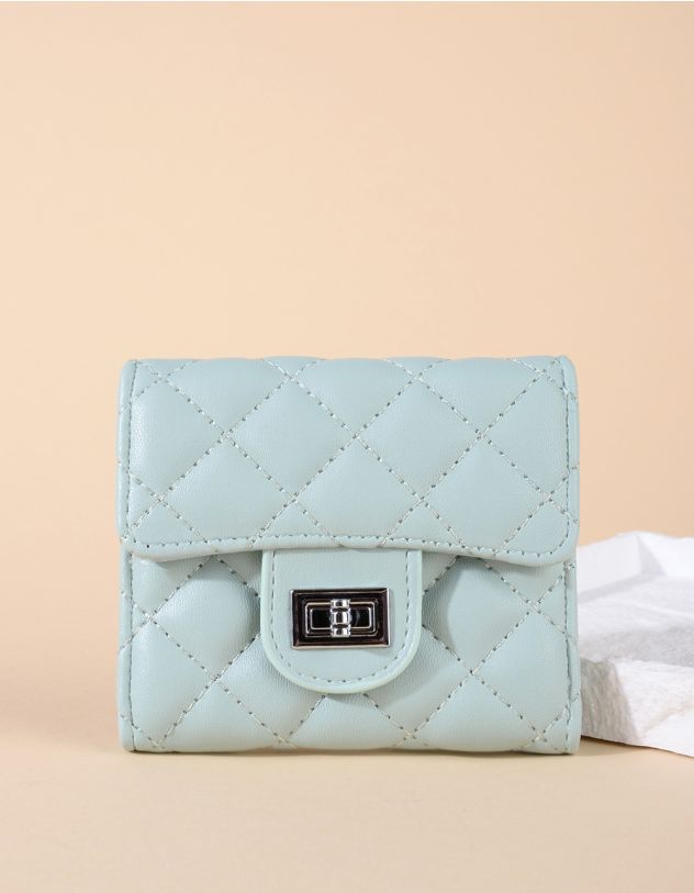 Гаманець портмоне стьобаний | 258253-37-XX - A-SHOP