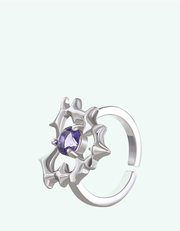 Кільце з серцем | 267473-63-37 - A-SHOP