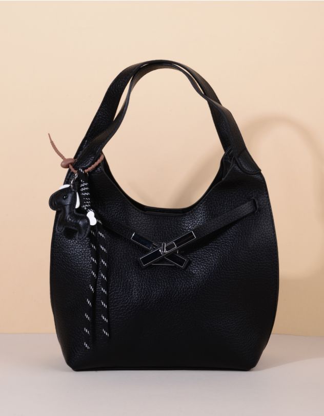 Сумка класична з брелоком | 268490-02-XX - A-SHOP
