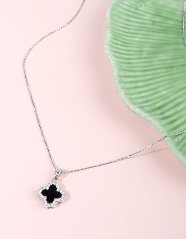 Підвіска на шию з кулоном у вигляді конюшини | 258726-06-XX - A-SHOP