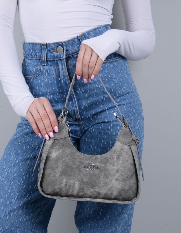 Сумка багет з фурнітурою | 264099-11-XX - A-SHOP