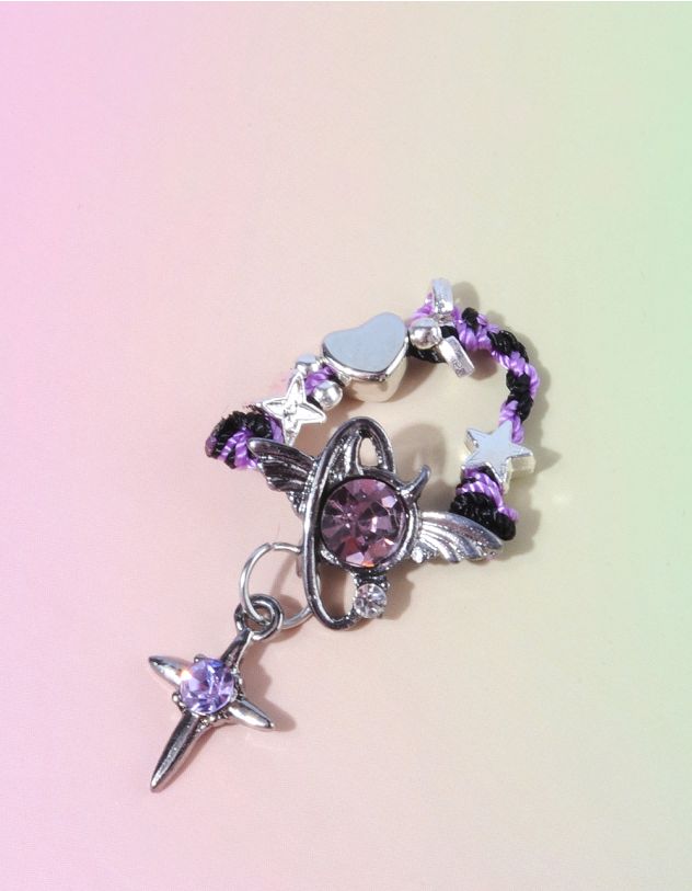 Кільце плетене з підвіскою у вигляді зірки | 263840-63-XX - A-SHOP