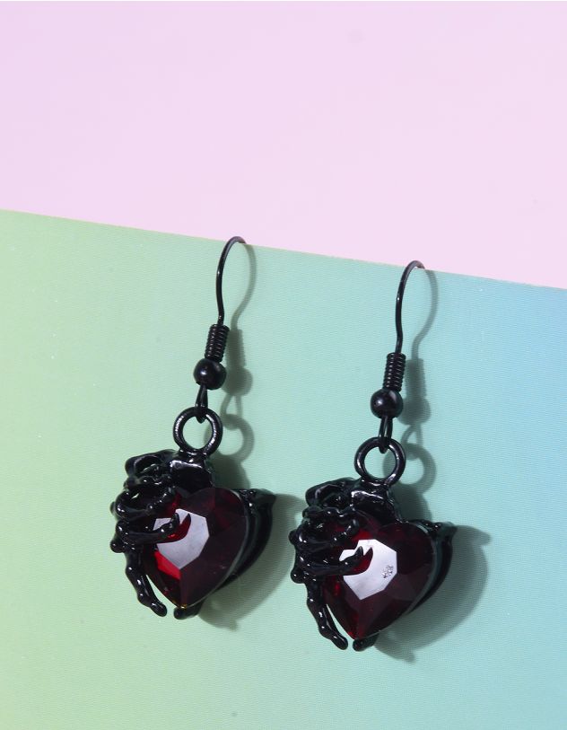 Сережки у вигляді серця | 265600-15-XX - A-SHOP