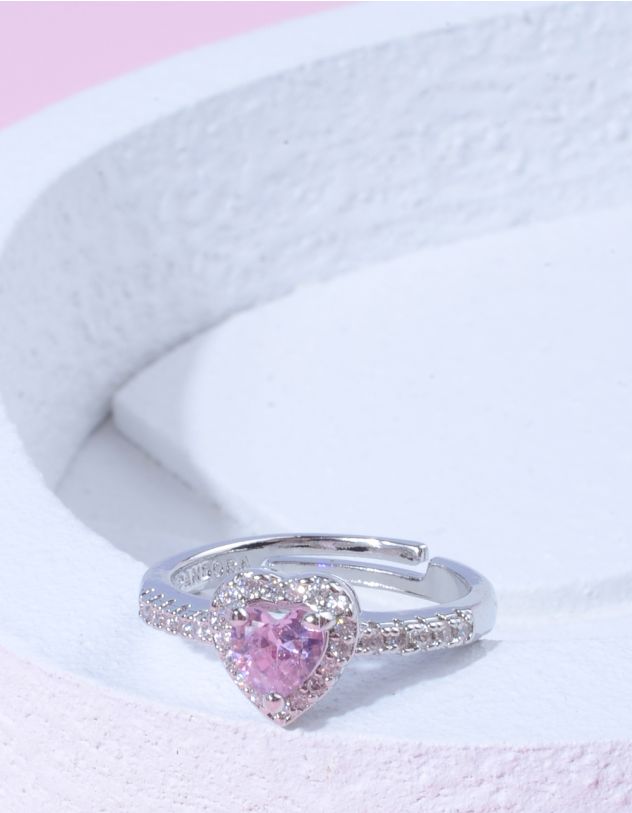 Кільце з серцем | 264435-70-36 - A-SHOP