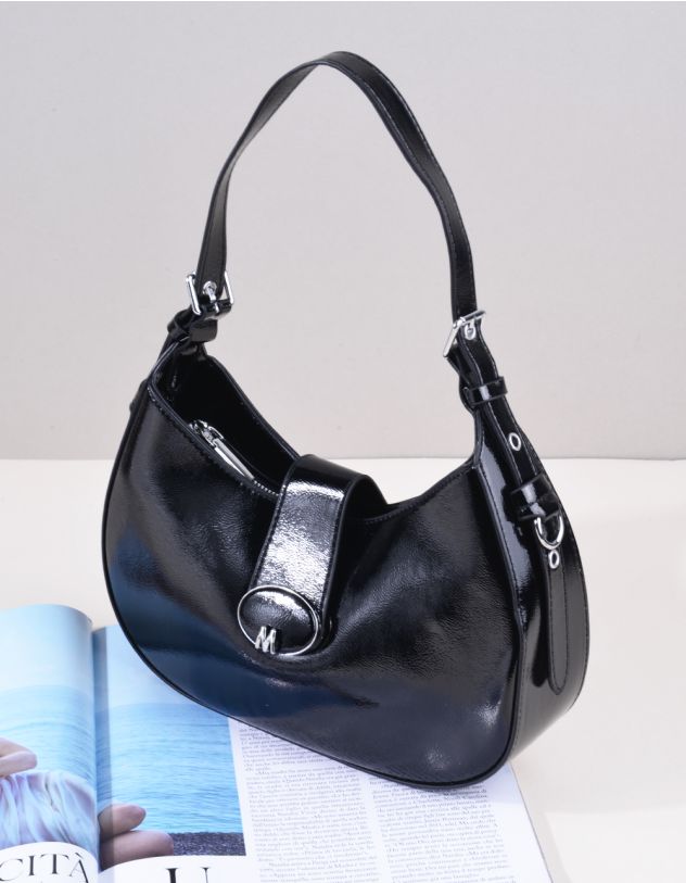 Сумка багет на плече | 265437-02-XX - A-SHOP