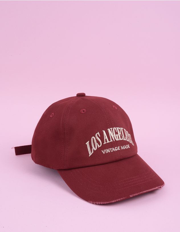 Бейсболка з вишитим  написом | 264807-15-XX - A-SHOP