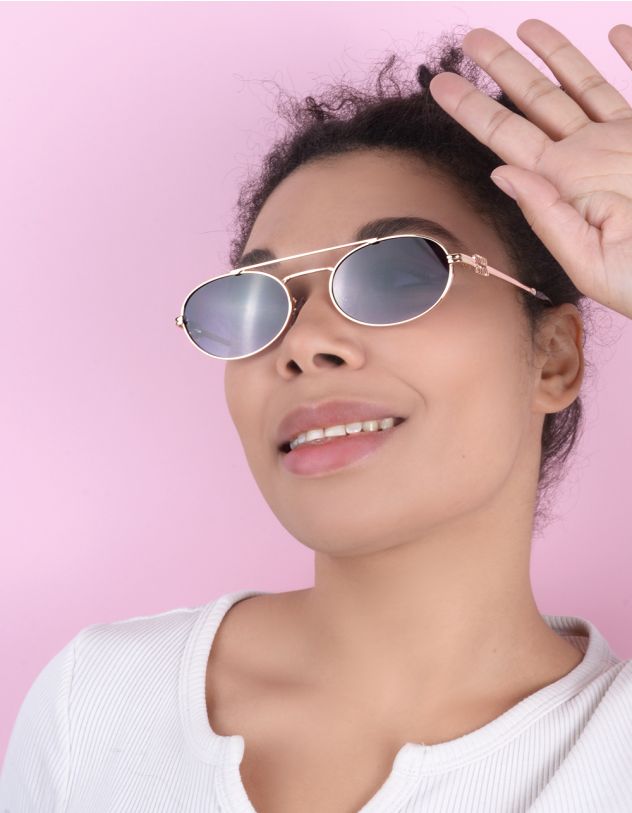 Окуляри сонцезахисні вузькі | 263419-09-XX - A-SHOP