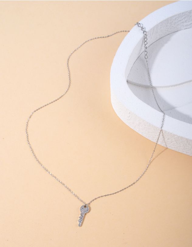 Підвіска на шию з кулоном у вигляді ключа | 265205-05-XX - A-SHOP