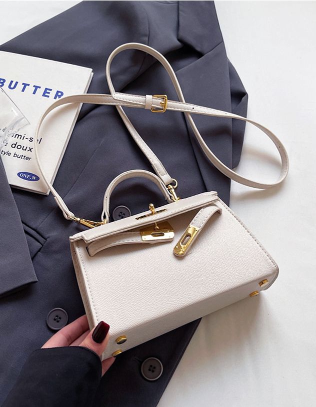 Сумка на довгому ремінці з клапаном | 265348-01-XX - A-SHOP