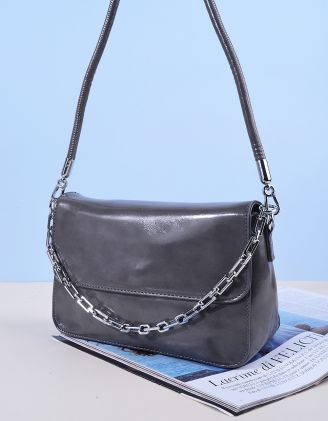 Сумка через плече з ланцюжком | 265653-28-XX - A-SHOP