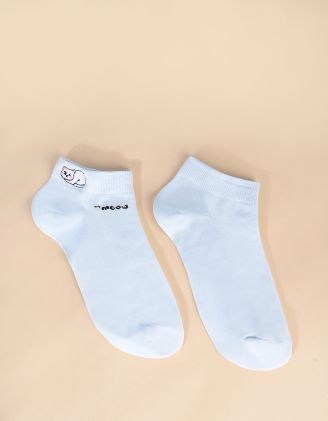 Шкарпетки з зображенням котика | 259967-18-71 - A-SHOP