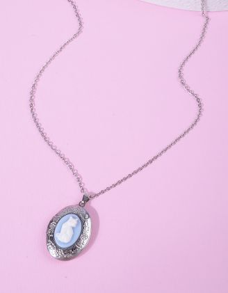 Підвіска на шию з котиком на медальоні | 266811-05-XX - A-SHOP