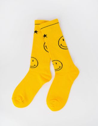 Шкарпетки зі смайлом довгі | 250244-19-XX - A-SHOP