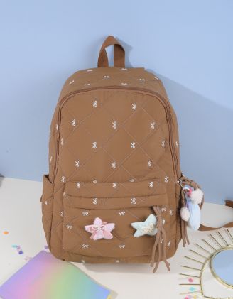 Рюкзак для міста з вишитими бантами | 263875-34-XX - A-SHOP