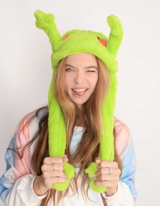 Звірошапка хутряна у вигляді жабки | 252492-20-XX - A-SHOP