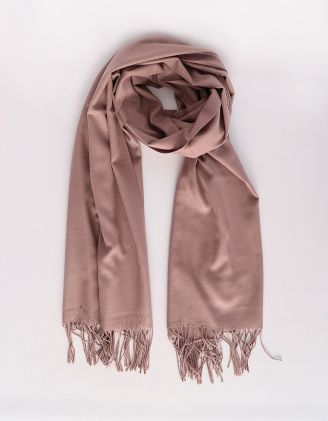 Палантин однотонний з китицями | 253539-71-XX - A-SHOP