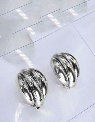 Сережки з глянцевим покриттям | 261826-05-XX - A-SHOP