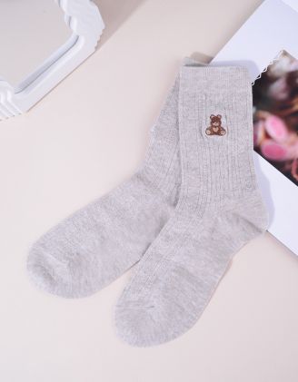 Шкарпетки з ведмедиком | 265517-11-XX - A-SHOP