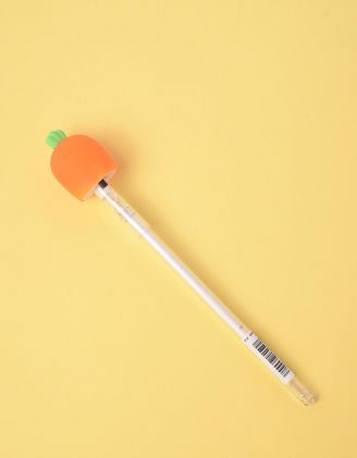 Ручка з ковпачком у вигляді моркви що світиться | 248051-26-XX - A-SHOP