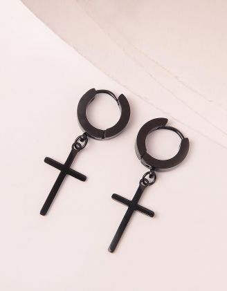 Сережки з хрестиками | 251389-02-XX - A-SHOP