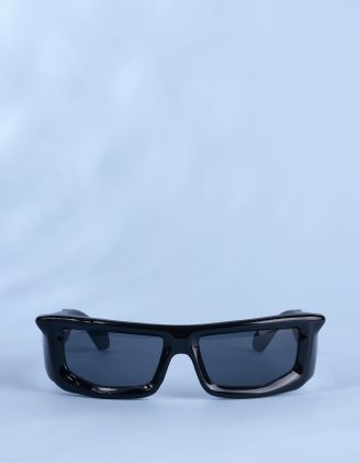 Окуляри сонцезахисні вузькі з масивною оправою | 258449-28-XX - A-SHOP