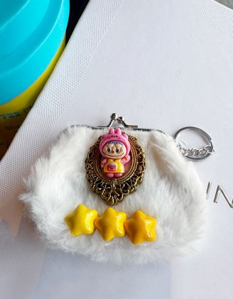 Монетниця хутряна з лабубу | 265003-01-XX - A-SHOP