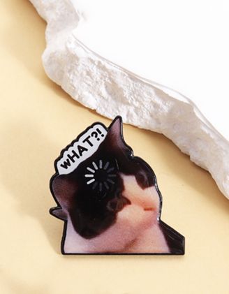 Брошка у вигляді котика | 266166-02-XX - A-SHOP