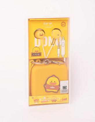 Навушники у комплекті з чохлом із зображенням качки | 250779-19-XX - A-SHOP