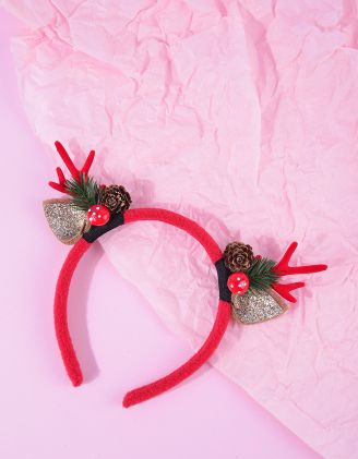 Обідок для волосся з ріжками оленя | 263291-15-XX - A-SHOP