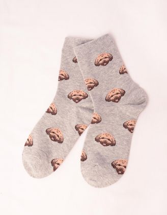 Шкарпетки із зображенням песика | 249586-11-XX - A-SHOP
