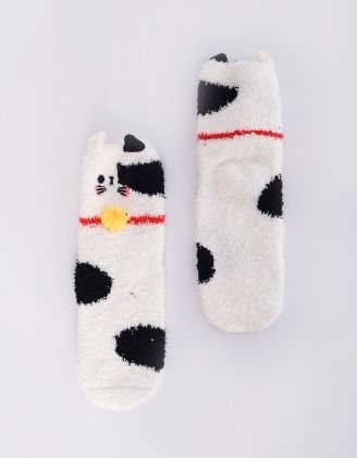 Шкарпетки із зображенням кішки | 251547-02-XX - A-SHOP