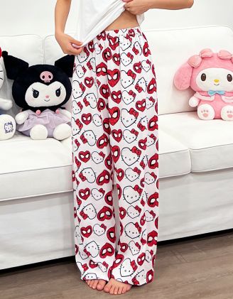 Штани з принтом Кітті | 266459-01-03 - A-SHOP