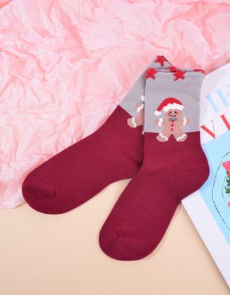 Шкарпетки з різдвяним персонажем | 265519-21-XX - A-SHOP