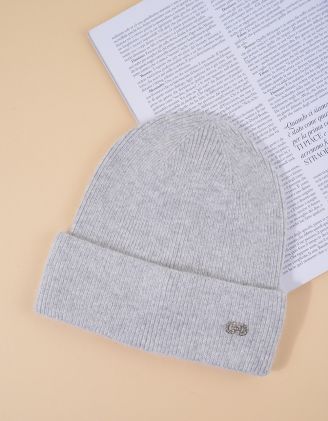 Шапка з фурнітурою на відвороті | 264639-29-XX - A-SHOP