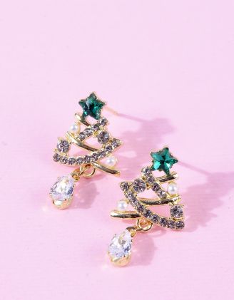 Сережки у вигляді ялинки | 263588-57-XX - A-SHOP